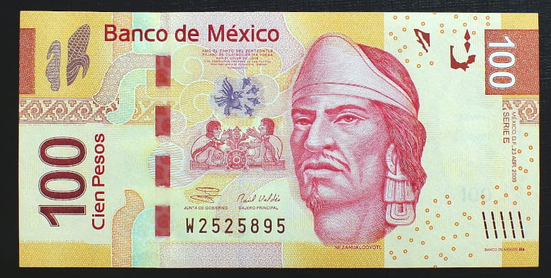 100 Pesos - Meksyk  2009 r.