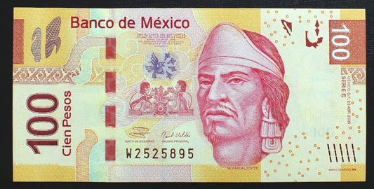 100 Pesos - Meksyk  2009 r.