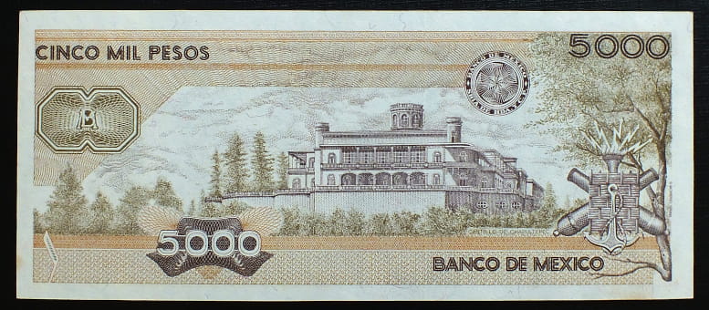 5000 Pesos - Meksyk