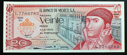 20 Pesos - Meksyk 1977 r.