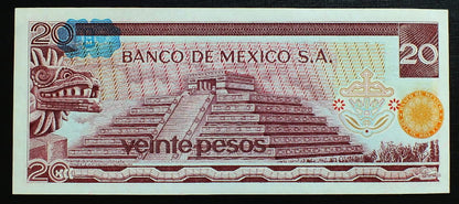 20 Pesos - Meksyk 1977 r.