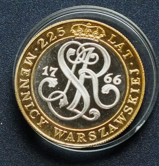 20 000 zł 225 lat Mennicy Warszawskiej