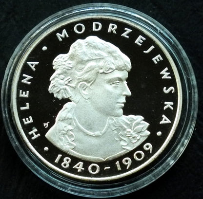 100 zł Helena Modrzejewska