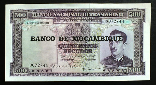 500 Escudos - Mozambik