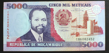 50000 Meticais - Mozambik 1991 r.