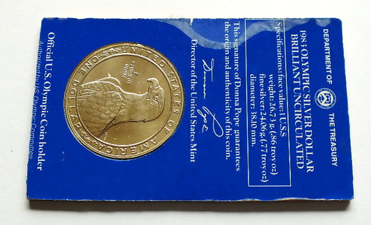 1 USD 1983 Olimpic Dollar D - UNC w blistrze