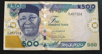500 Naira - NIGERIA