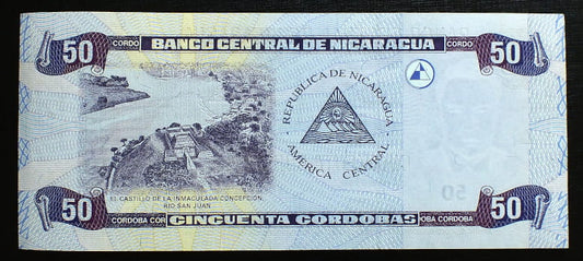 50 Cordobas - Nikaragua  2006 r.