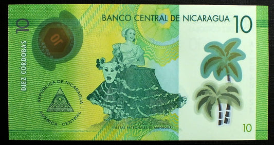 10 Cordobas - Nikaragua