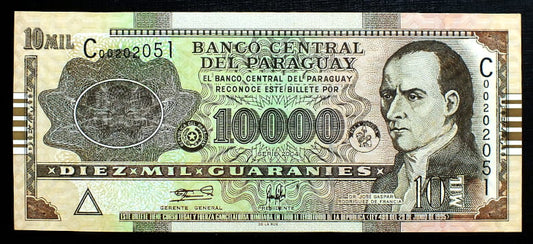 10000 Guaranies - Paragwaj 2004 r.