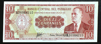 10 Guaranies - Paragwaj 1952 r.