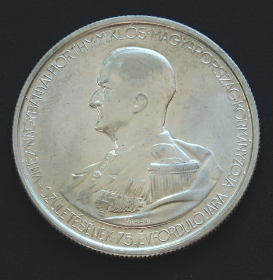 Moneta 5 pengo 1943 r. Węgry