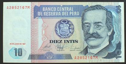 10 Intis - PERU