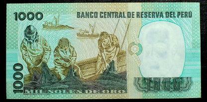 1000 Soles de Oro - Peru 1981 r.