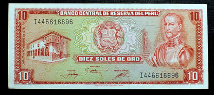 10 Soles de Oro - PERU
