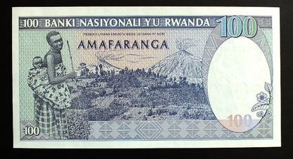 100 Franków - Rwanda