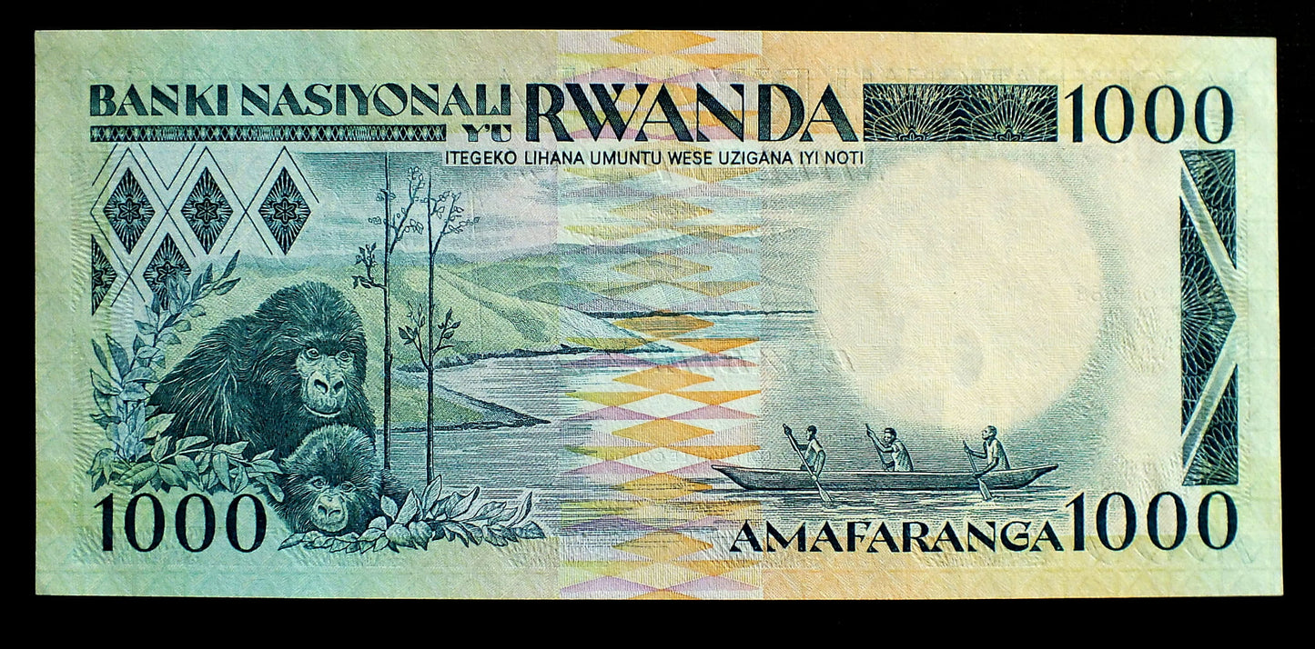 1000 Franków - Rwanda