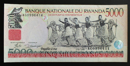5000 Franków - Rwanda