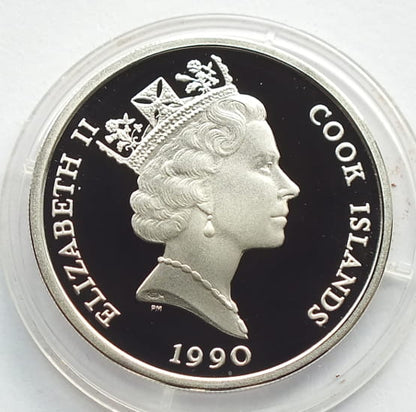 10 dollars 500 lat Ameryki 1992 Cook Islands
