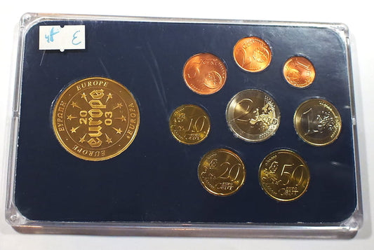 Zestaw euro wersja limitowana + numizmat AUSTRIA