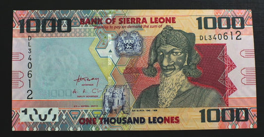 1000 Leones - Sierra Leone