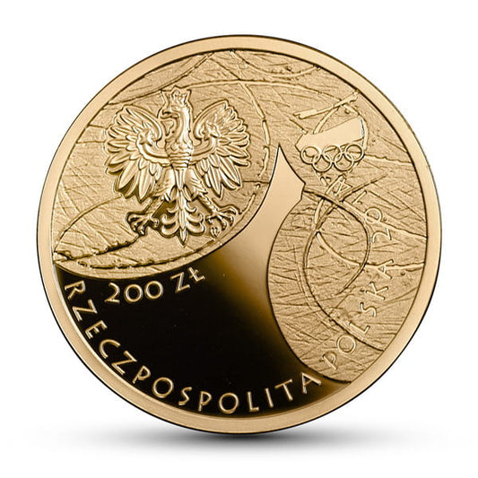 Moneta 200 zł Polska Reprezentacja Olimpijska Soczi 2014
