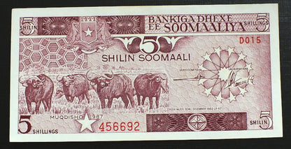 5 Szylingów - SOMALIA