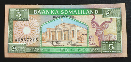 5 Szylingów - Somaliland