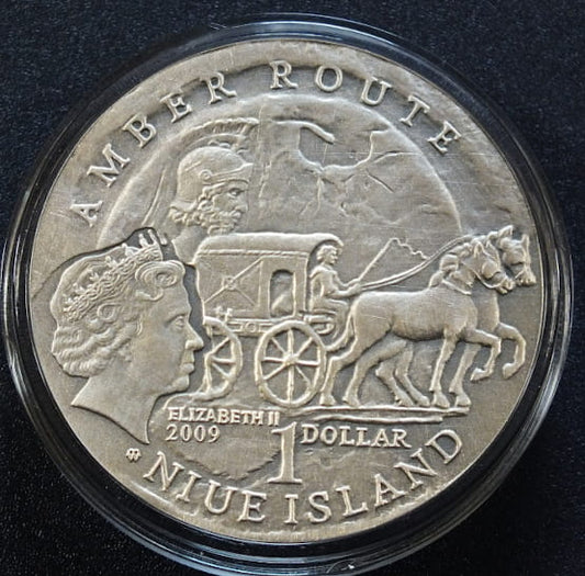 1 dolar Szlak Bursztynowy - Wrocław 2009 NIUE
