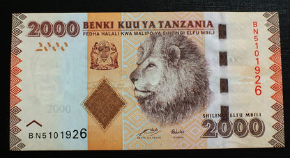 2000 Szylingów - Tanzania