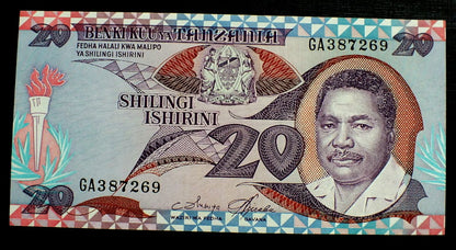 20 Szylingów - Tanzania