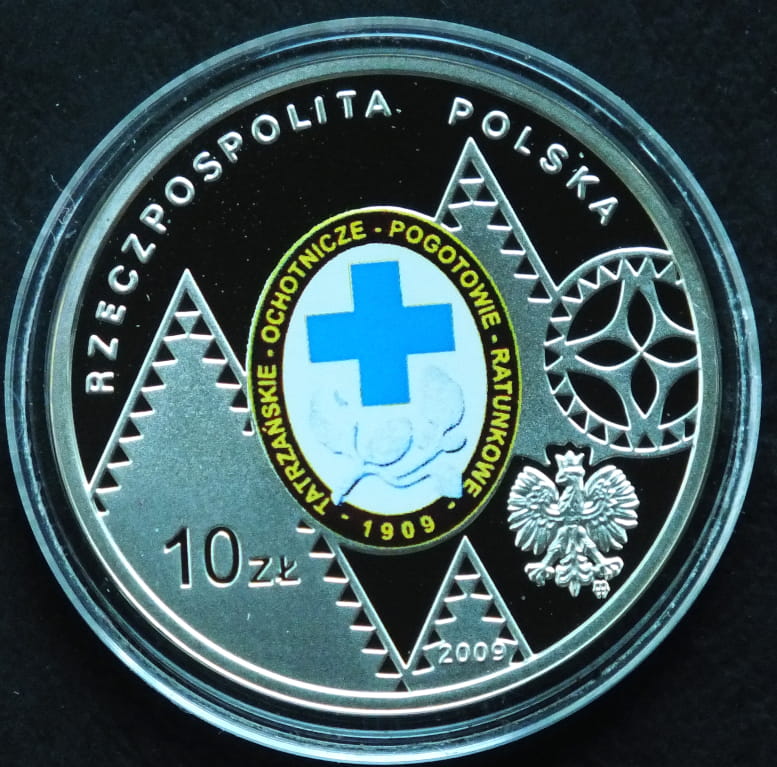 10 zł 100. rocznica powstania TOPR