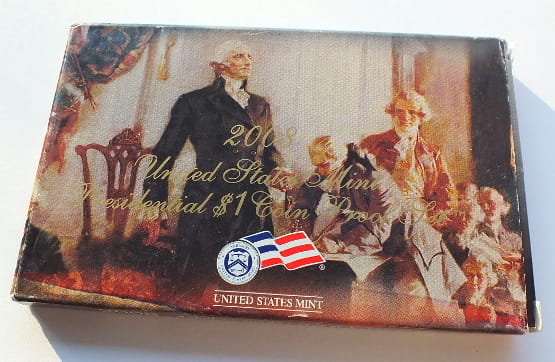 Prezydenci USA 2008 Proof  x 4