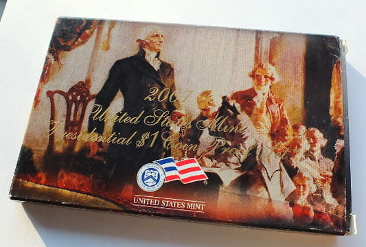 Prezydenci USA 2007 Proof  x 4