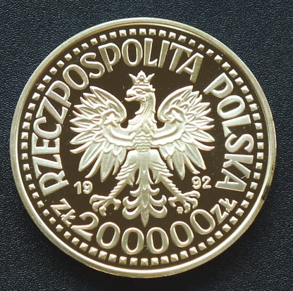 200 000 zł Władysław III Warneńczyk Półpostać