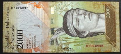 2000 Bolivares - Wenezuela