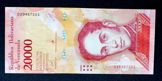20000 Bolivarer - Wenezuela 2017 r.