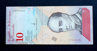 10 Bolivarer - Wenezuela 2018 r.