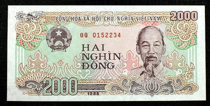 2000 Dong - Wietnam 1988 r.