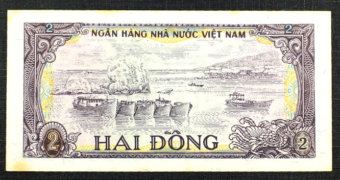 2 Dong - Wietnam 1985 r.