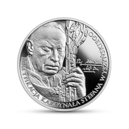 Moneta 10 zł Beatyfikacja Kardynała Stefana Wyszyńskiego