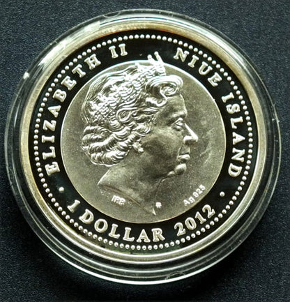 1 dollar "Happy in Love" - Niue Island 2012 r.