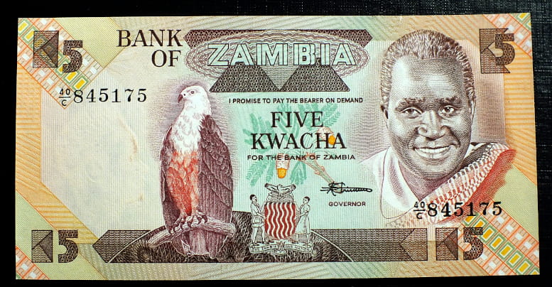 5 Kwacha - Zambia
