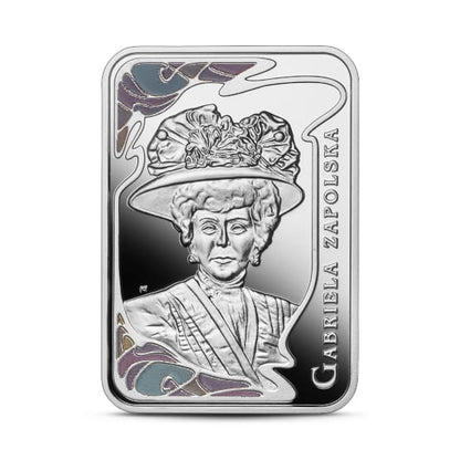 Moneta 20 zł Wielkie aktorki – Gabriela Zapolska