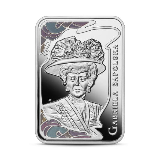 Moneta 20 zł Wielkie aktorki – Gabriela Zapolska